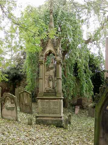 Clasper's grave and monument, Whickham