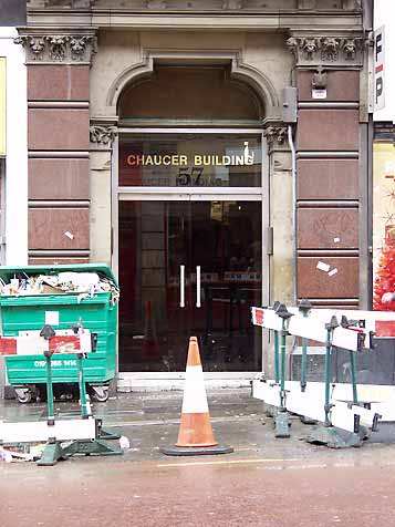 Chaucer Building Entrance