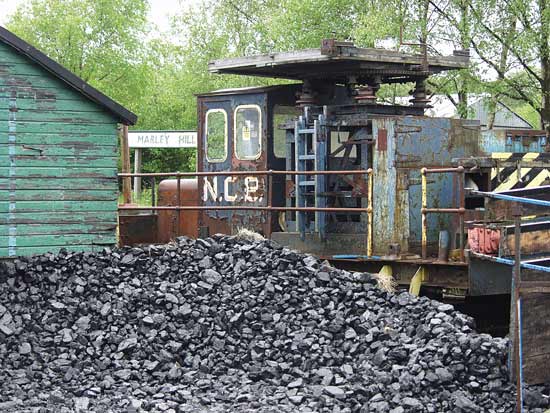 Coal here, and the remains of the National Coal Board